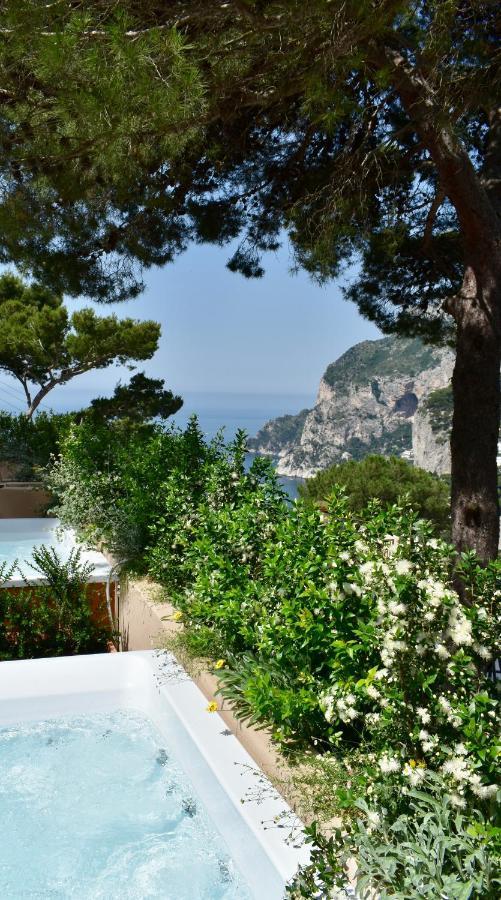 Villa Lia Hotel Капри Екстериор снимка