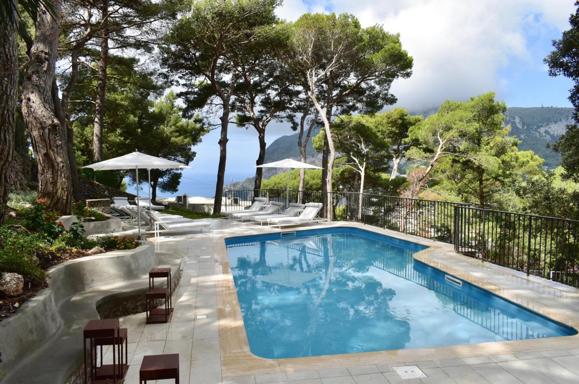 Villa Lia Hotel Капри Екстериор снимка